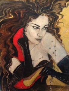 Polka Dot Shoes by Beti Kristof